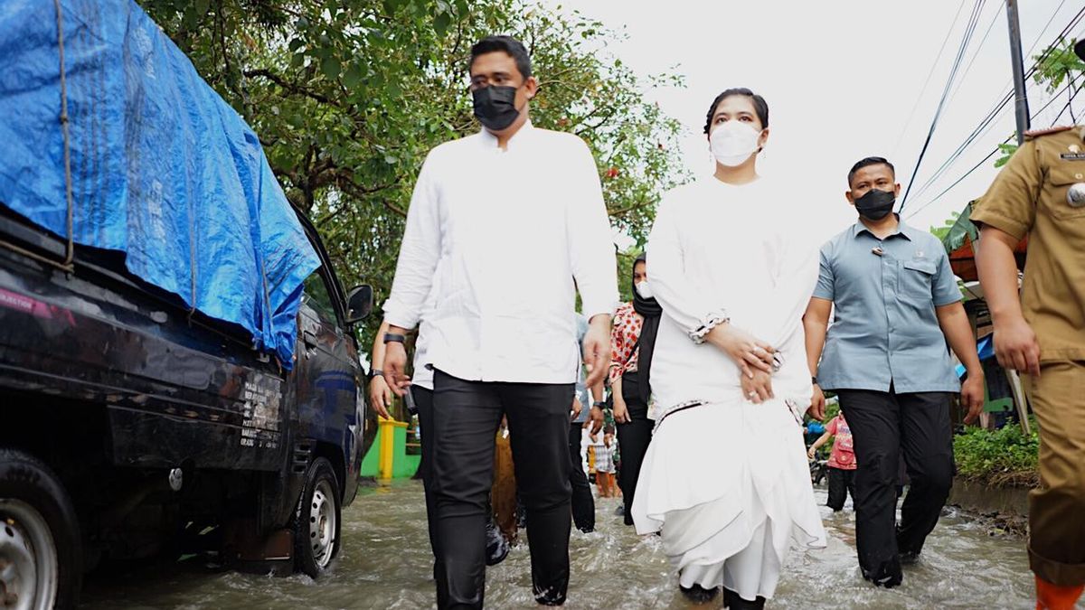 Bukan Jalan-jalan, Wali Kota Medan Bobby Ajak Putri Jokowi Banjir-banjiran