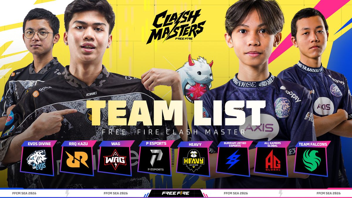 FFCM SEA 2026 Spring Dimulai, RRQ Kazu dan EVOS Divine Siap Jadi Juara