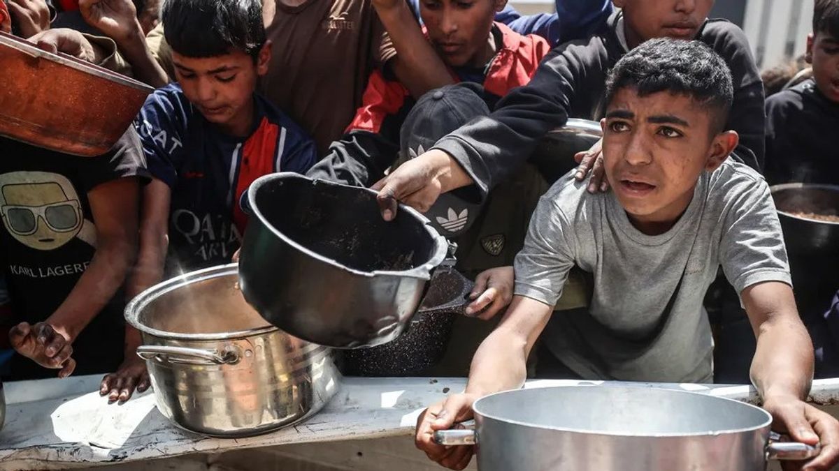 PBB Sebut Ribuan Anak-anak Gaza Mengalami Malnutrisi Akut di Tengah Gencatan Senjata
