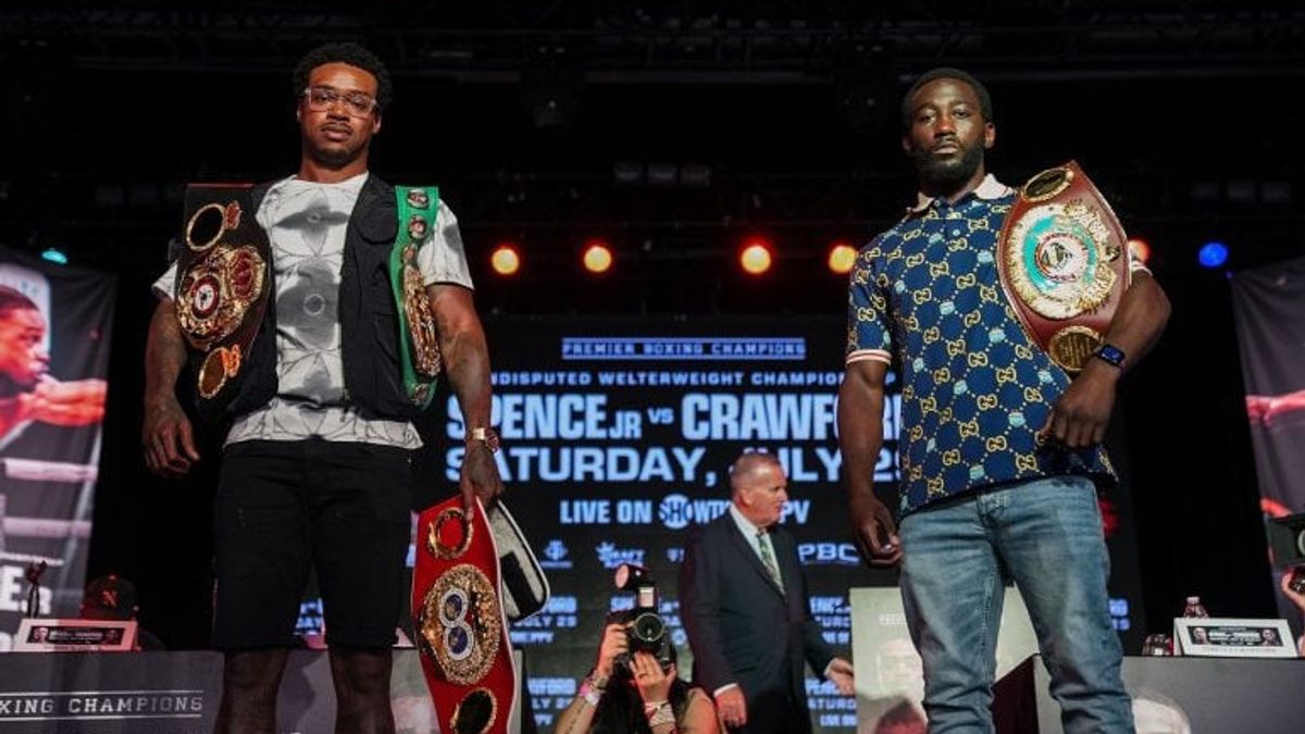 Waiting For H Errol Spence Jr Vs Terence Crawford This Weekend