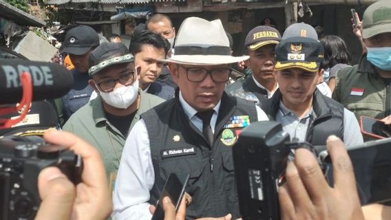 Ridwan Kamil Janji Bangun Jembatan Roboh Akibat Banjir Bandang Ciwidey