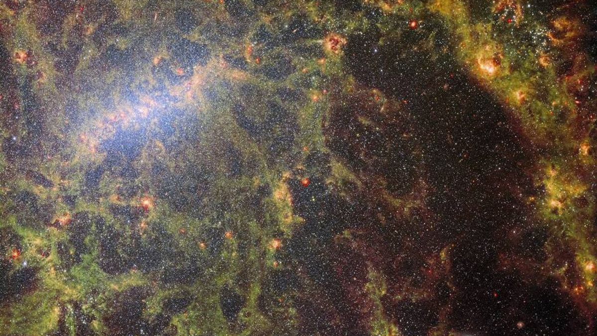 ウェッブ望遠鏡は、処女座の星座で生まれた交差銀河を捉えます