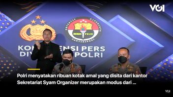 Kotak Amal Syam Organizer Jadi Modus Teroris Jamaah Islamiyah Kumpulkan Dana