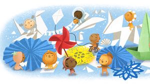 Google Doodle Turut Peringati Hari Anak Nasional