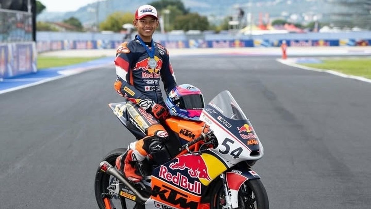 ina ega Pratama pour la saison 2026, grimper les niveaux en Moto3 avec Honda Team Asia