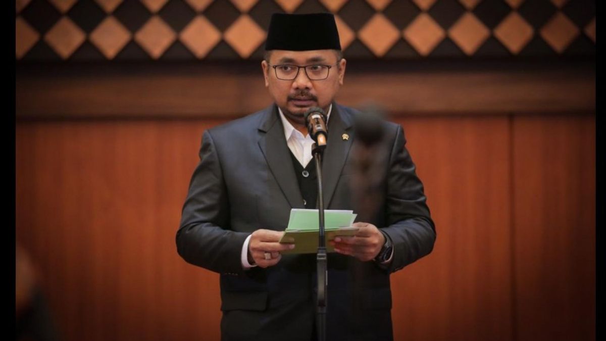Ministry Of Religion Gets WTP From BPK, Yaqut Cholil: Don't Be Satisfied, There's Still A Long Way To Go