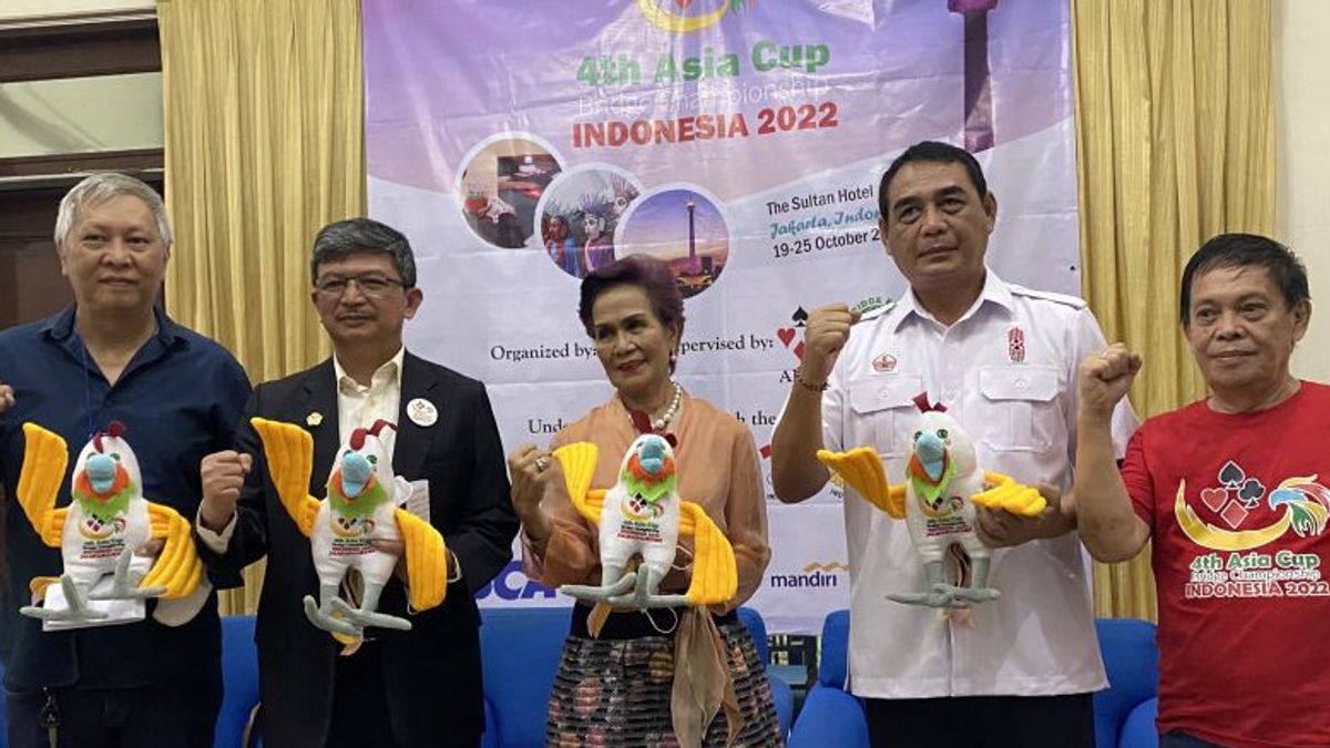 印度尼西亚举办亚洲桥牌杯锦标赛 10月19-25日