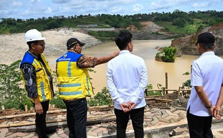 Tinjau Bendungan Jlantah Karanganyar, Gibran Berharap Bisa Tingkatkan Produksi Petani