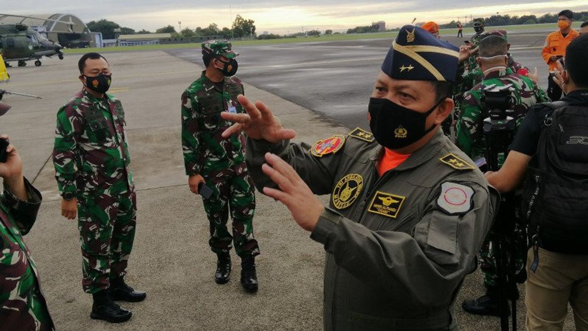 Il S’agit Du Programme De TNI AU Pour Aider à Trouver Sriwijaya SJ-182 Avions