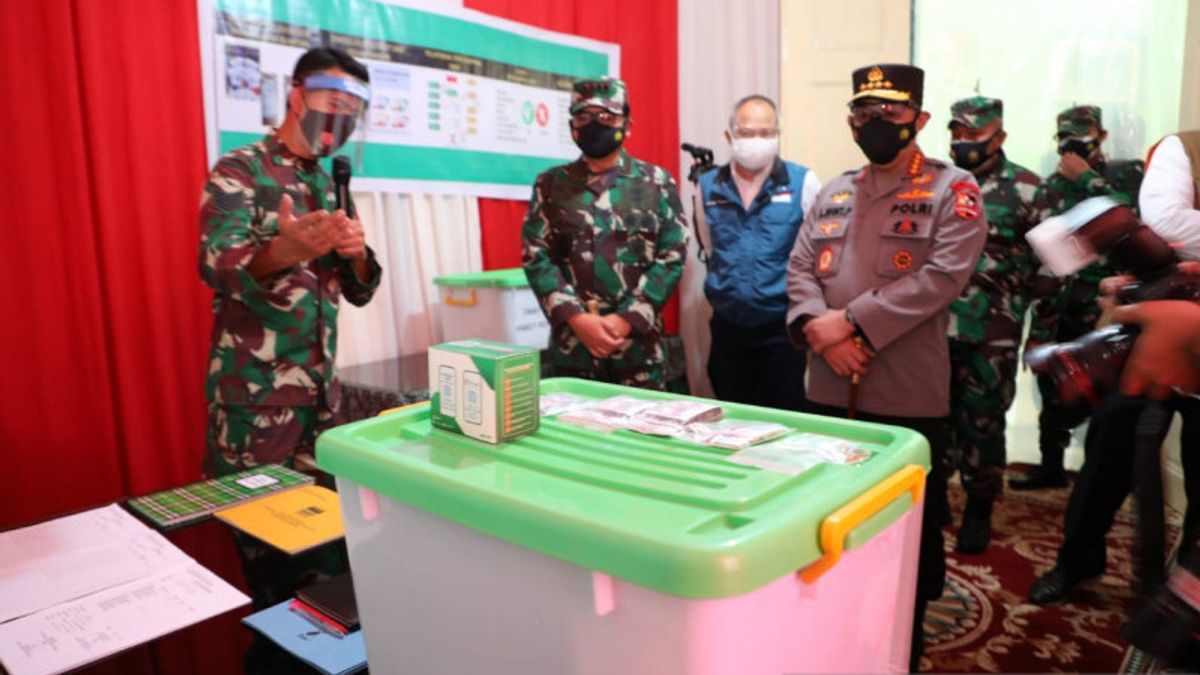 قائد TNI يؤكد استعداد الأدوية للمرضى ISOMAN COVID-19
