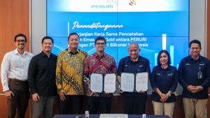 PT SBI collabore avec PERURI pour imprimer des pièces d'or physiques IDN Gold