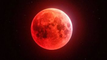 タイムノート!皆既月食日曜日にはインドネシアで見ることができます