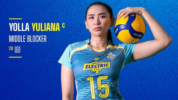 Dua Tugas Yolla Yuliana Bersama Jakarta Electric PLN Di Proliga 2024