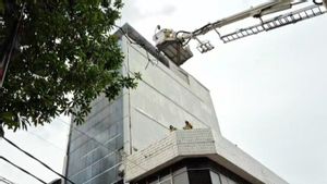 Kebakaran di Gedung Terra Kemayoran Akibat Baterai Drone Meledak