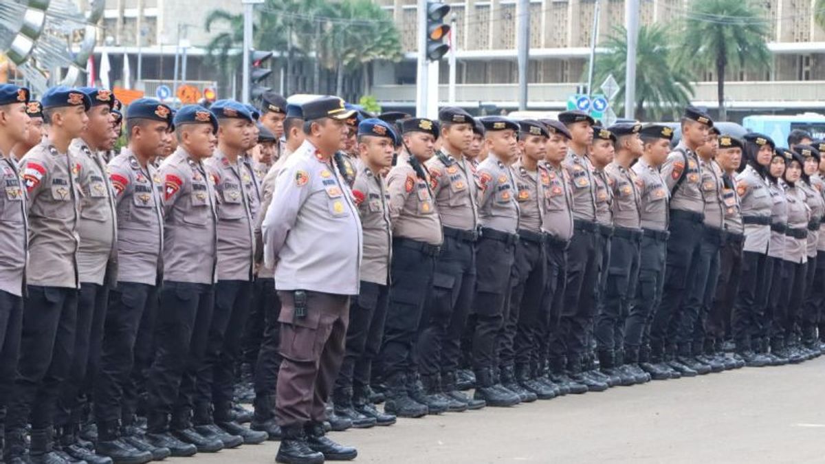 Hari Ini Demo Buruh di Monas, Polisi Kerahkan 2.617 Personel Pengamanan