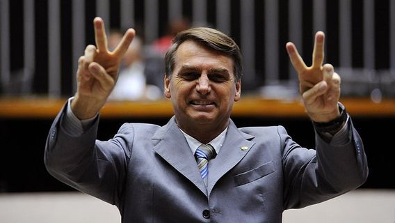 Jair Bolsonaro, President Of Brazil Who Likes To Grab The Land Of Indigenous Peoples
