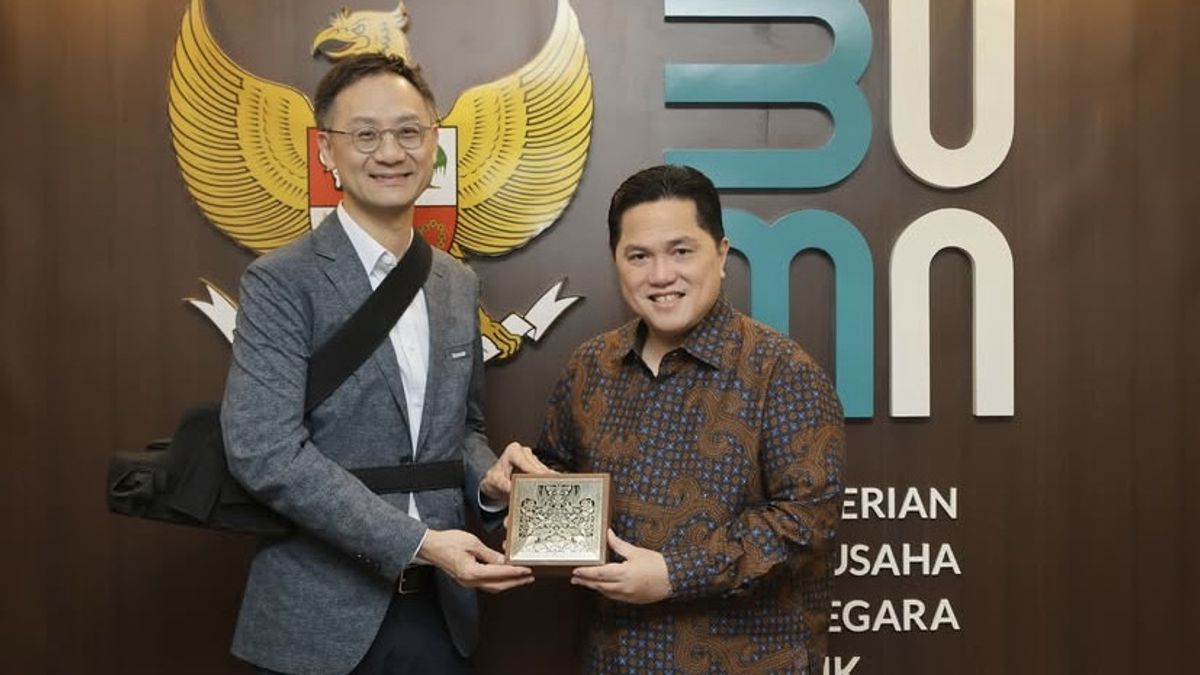 Erick Thohir Bertemu Perwakilan Tencent, Bahas Rencana Investasi 500 Juta Dolar AS