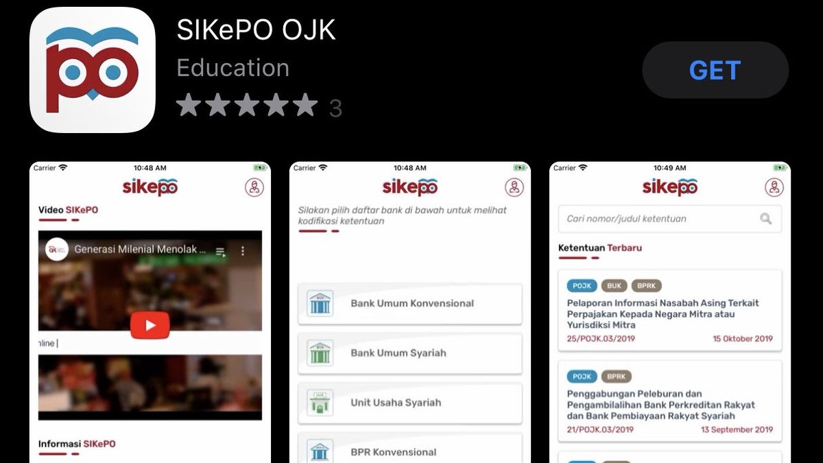 Mengenal SIKePO, Aplikasi Informasi tentang Peraturan Perbankan yang Baru Diluncurkan OJK