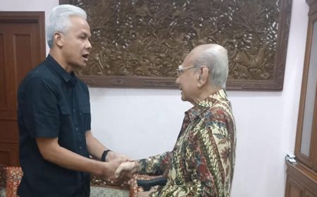 Ganjar Pranowo Bertemu Emil Salim, Ia Mendapat Pesan Ini Soal Kondisi Bangsa