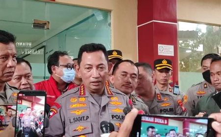 Kapolri Minta Keluarga Korban Kebakaran Datang ke RS Polri Identifikasi Jenazah Kebakaran Depo Plumpang