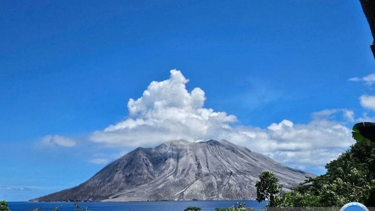 Turun Status ke Siaga, Gempa Vulkanik di Gunung Ruang Sulut Cenderung Rendah