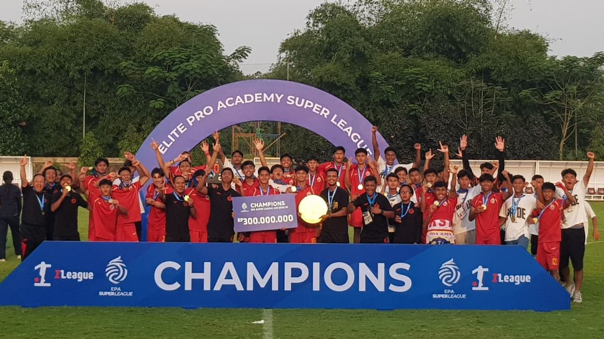 Persija Jakarta U-20 Successfully Won the EPA Super League 2025/2026
