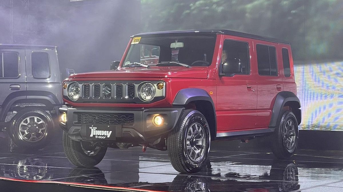 Avant l’Indonésie, le Suzuki Jimny 5 porte officielle s’est lancé aux Philippines