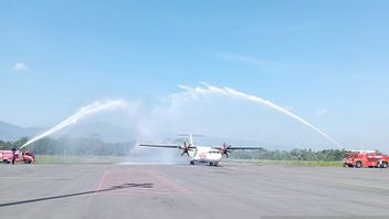 关闭1年后，Jenderal Soedirman Purbalingga机场终于重新开放，Wings Air代理主任承认他很感激