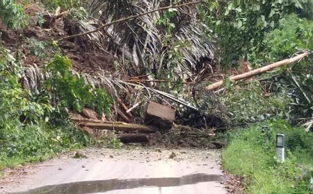 Longsor Kembali Terjadi di Talamau Pasaman Barat