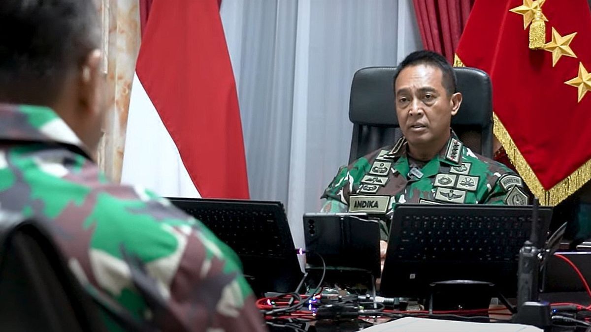 Prajurit TNI Berikan Laporan Perkembangan Perkara Hukum, Jenderal Andika Bersuara Serak: Minggu Depan Saya Ingin Hasilnya