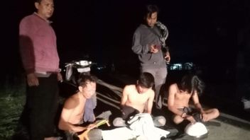 Central Lombok Police Satreskrim Arrest 6 Perpetrators Of PJU Cable Theft On Mandalika Bypass Road
