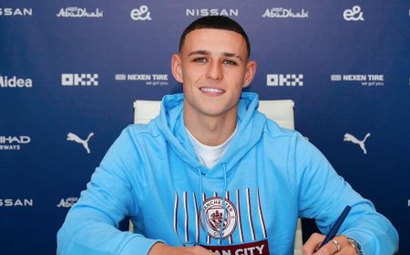 Phil Foden Teken Kontrak Baru di Manchester City sampai 2027