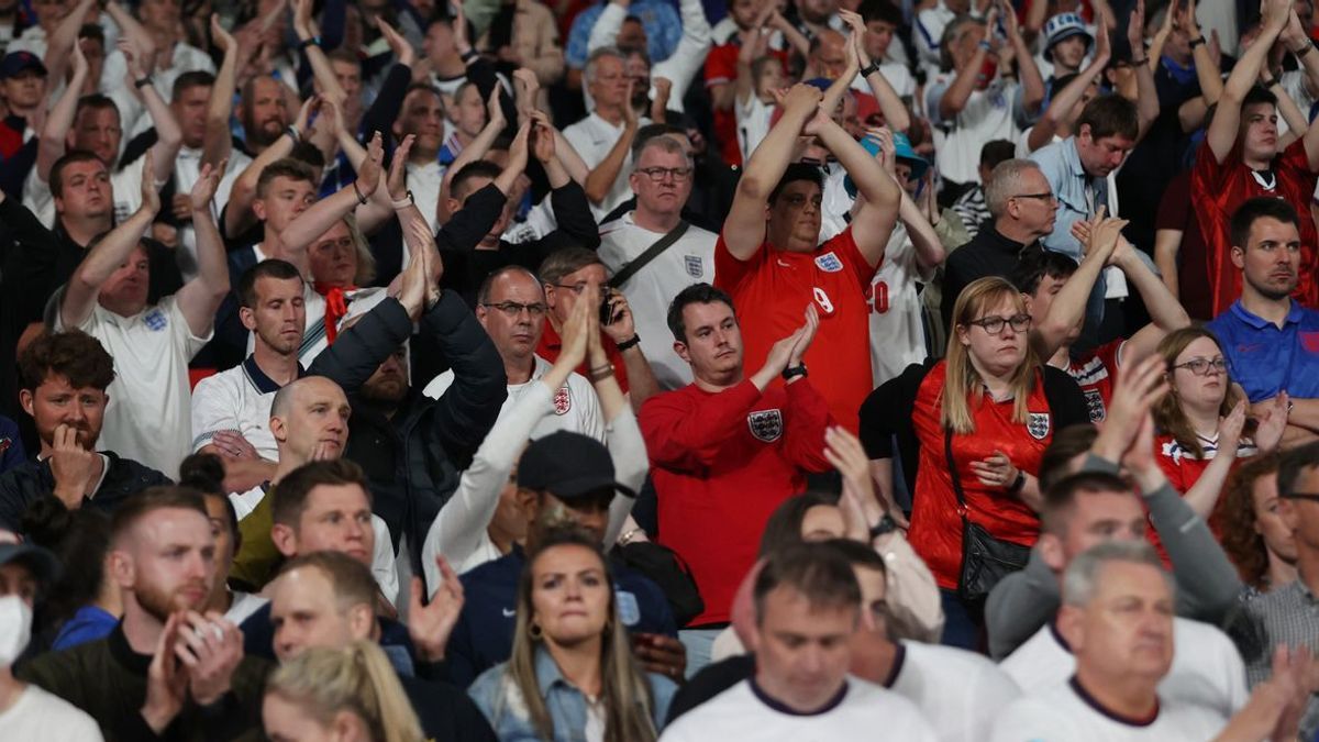 UEFA Beri Sanksi Tim Sepak Bola Inggris Pertandingan Tanpa Penonton karena Kasus pada Final Euro 2020