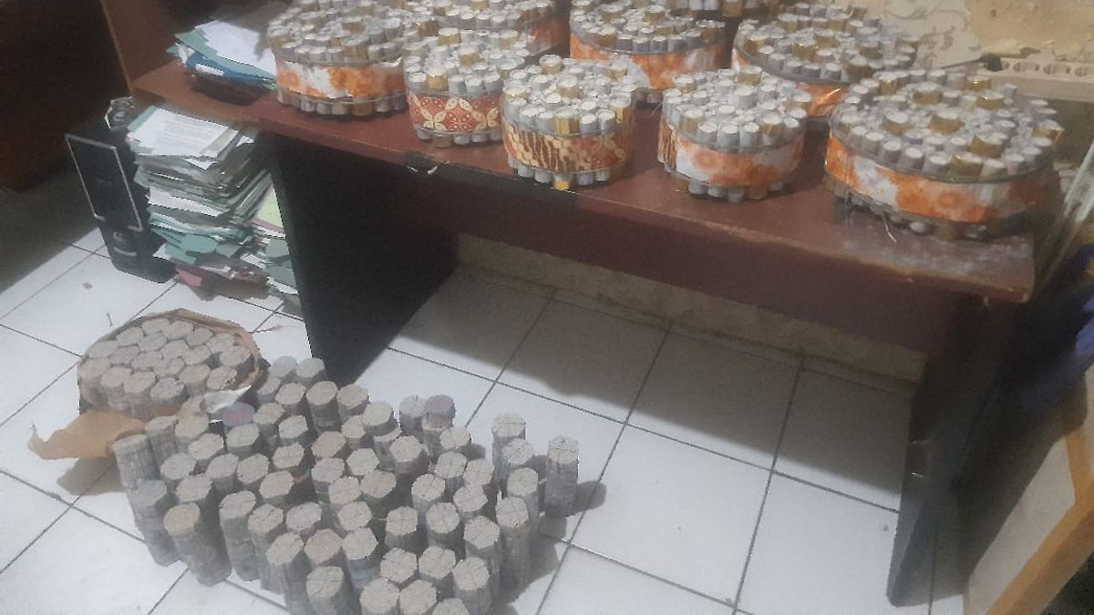 Police Confiscate Hundreds Of Thousands Of Match Firecrackers In Bogor City, Three Traders Are Developed