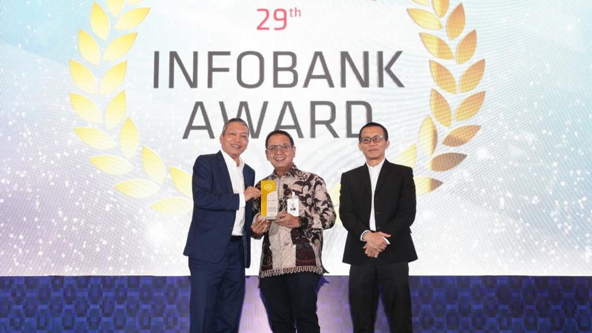 Bank DKI Raih Penghargaan The Excellent Performance Bank in 5 Consecutive Years 2018-2023 di Ajang Ini