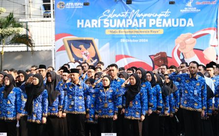 Peringatan Hari Sumpah Pemuda, Kementerian ATR/BPN Ajak Pemuda Wujudkan Indonesia Emas