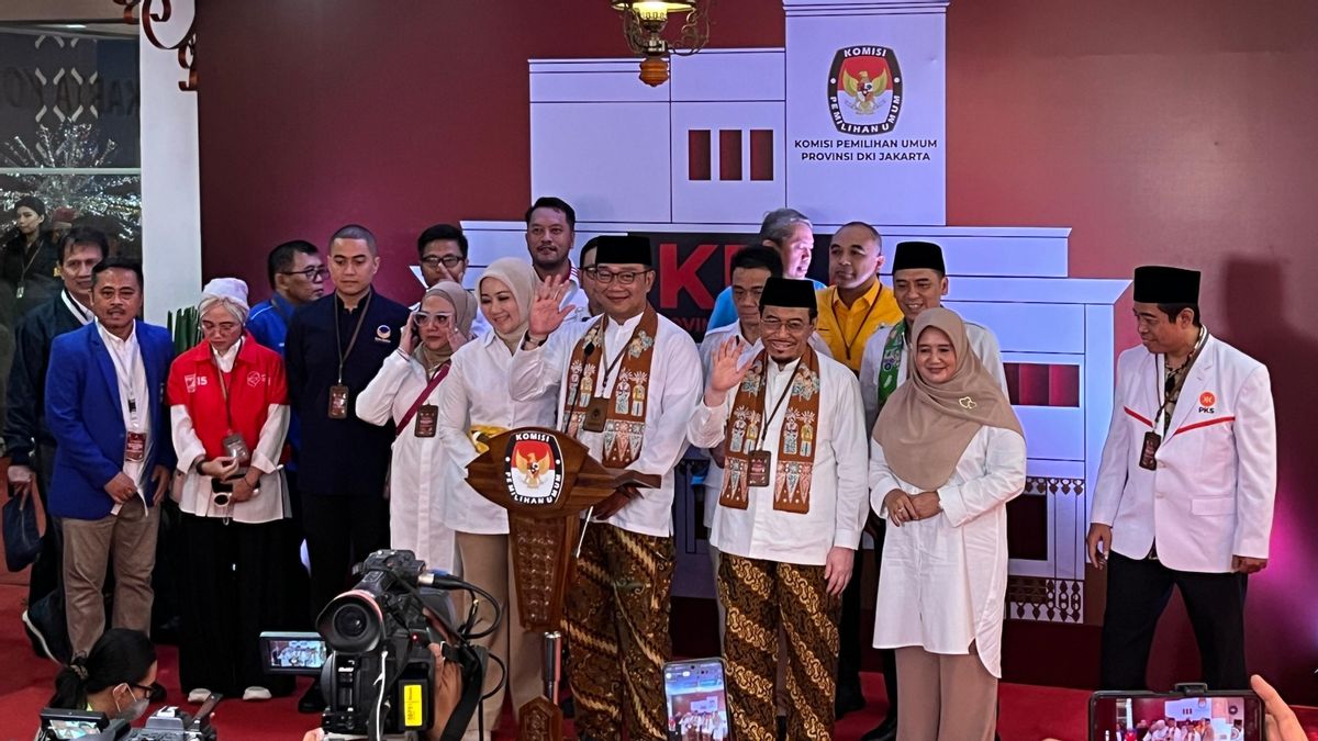 Ridwan Kamil rencontrera The Jak, déclarant soutenant Persija Jakarta