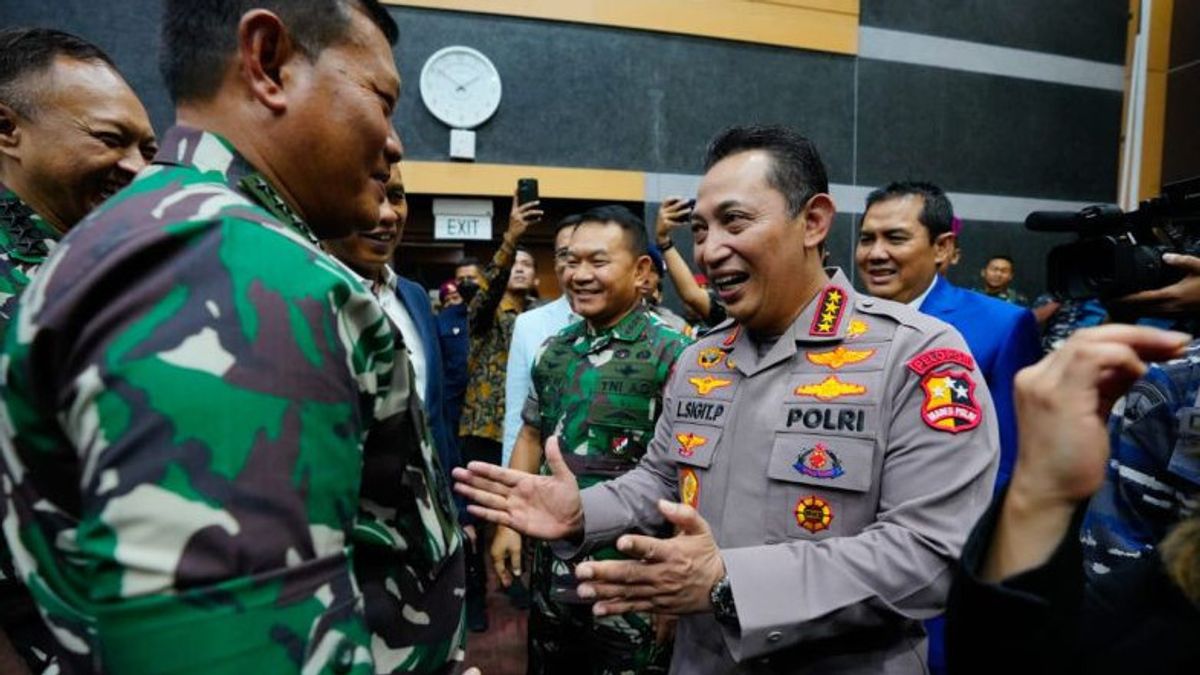 The National Police Chief Is Optimistic That The Synergy Between The TNI And Polri Will Be More Solid