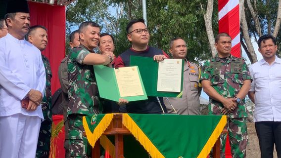 仁邦和加朗群岛的健康通道,Kodam 1/BB Bersama Artha Graha Peduli 恢复 RSKI