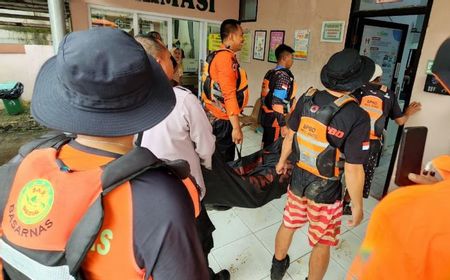 Tiga Bocah SD Terseret Arus Sungai Irigasi Baros Serang Ditemukan Meninggal