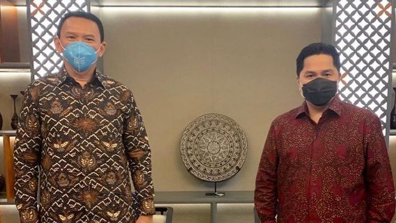 Ahok Dititipi Pesan Setelah Bertemu Erick Thohir