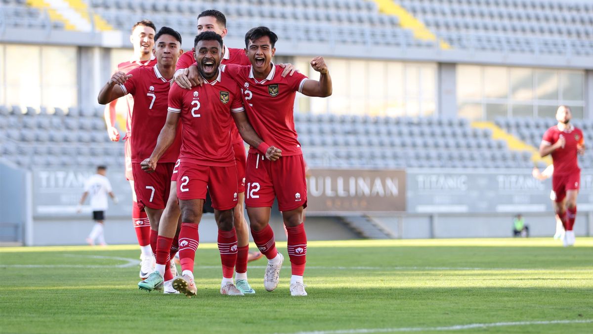 The Indonesian National Team Defeated 0-5 In The Last Trial Match Against Iran