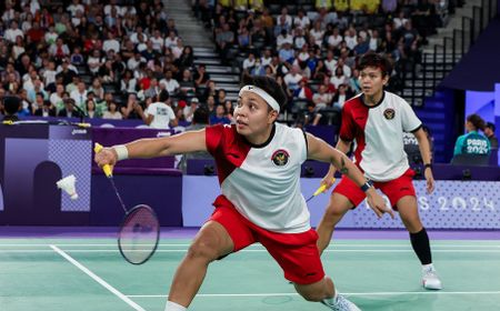 Olimpiade 2024: Perjalanan Apri/Fadia Berakhir dengan Kekalahan