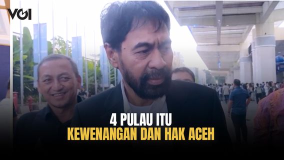 Gubernur Aceh Muzakir Manaf: 4 Pulau Itu Kewenangan dan Hak Aceh