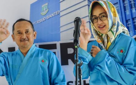 Kampanye di Ponpes Ashabul Maimanah, Paslon Pilgub Banten Airin-Ade dan Pilbup Serang Andika-Nanang Dilaporkan ke Bawaslu