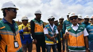 After Stopping Operational Gag Nickel, Bahlil Visits Gag Island