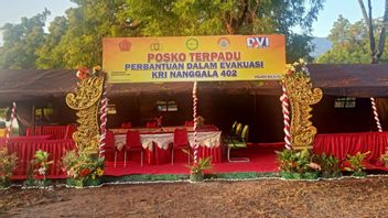 Police SAR Post Related To The Sinking Of KRI Nanggala-402 Established In Celukan Bawang Bali