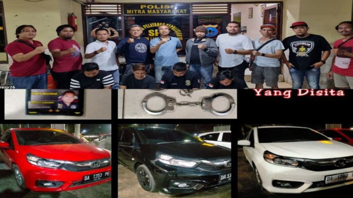 Polisi Gadungan Bak <i>Debt Collector</i> Rampas Paksa Kendaraan Warga di Kalsel Diringkus