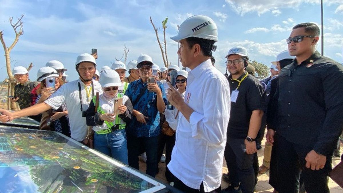 Ketika Jokowi Ajak Pekerja Seni, Influencer dan Kreator Konten Keliling IKN