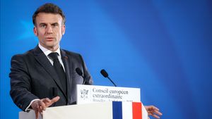 Macron Beri Dukungan ke Spanyol Usai Trump Ancam Putus Perdagangan